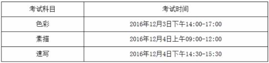 四川省2017年普高美術(shù)與設(shè)計(jì)類專業(yè)考試