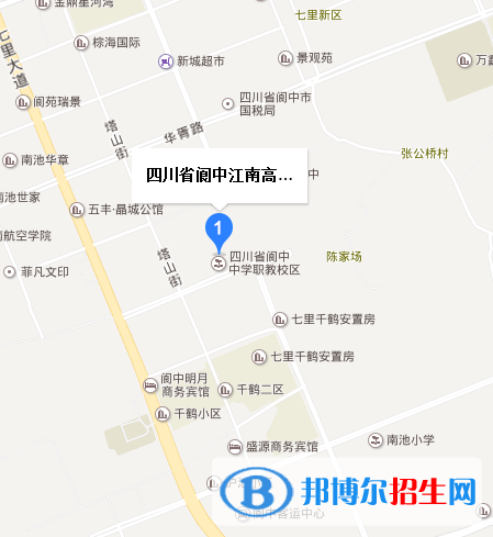 閬中江南高級職業(yè)中學(xué)地址在哪里
