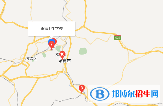 承德衛(wèi)生學校地址在哪里