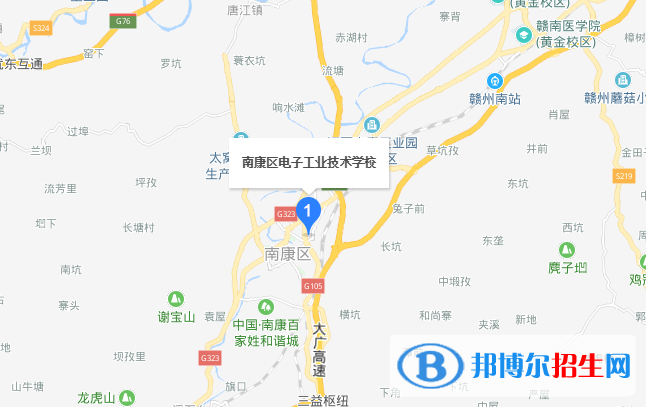 南康電子工業(yè)技術(shù)學校地址在哪里