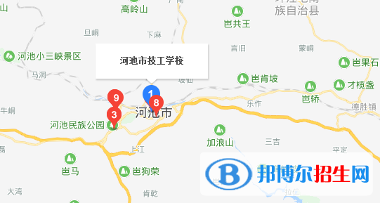 河池技工學校地址在哪里