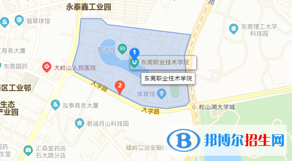 東莞職業(yè)技術學院地址在哪里
