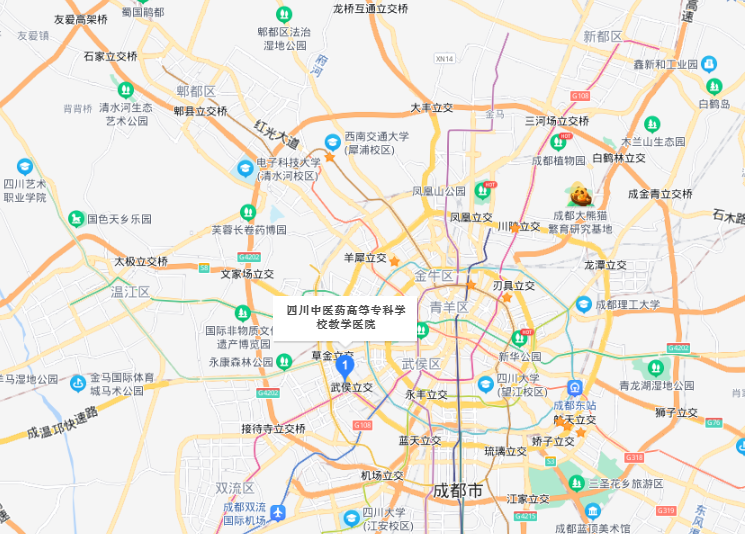 四川中醫(yī)藥高等?？茖W(xué)校地址在哪里
