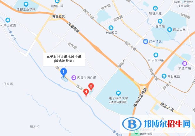 電子科技大學實驗中學地址在哪里