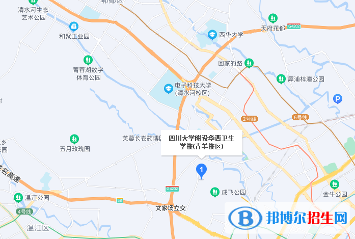 四川大學附設(shè)華西衛(wèi)生學校2022年地址在哪里