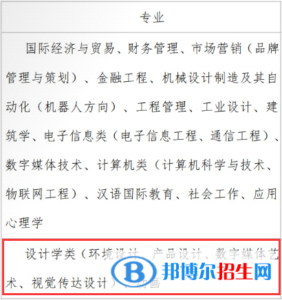 北京工業(yè)大學(xué)耿丹學(xué)院藝術(shù)類專業(yè)有哪些？（藝術(shù)類專業(yè)）
