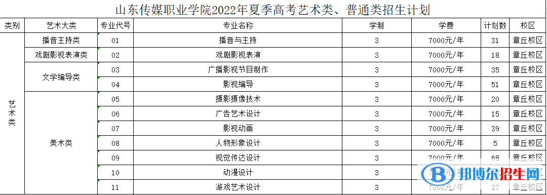 山東傳媒職業(yè)學院藝術(shù)類專業(yè)有哪些？（藝術(shù)類專業(yè)）