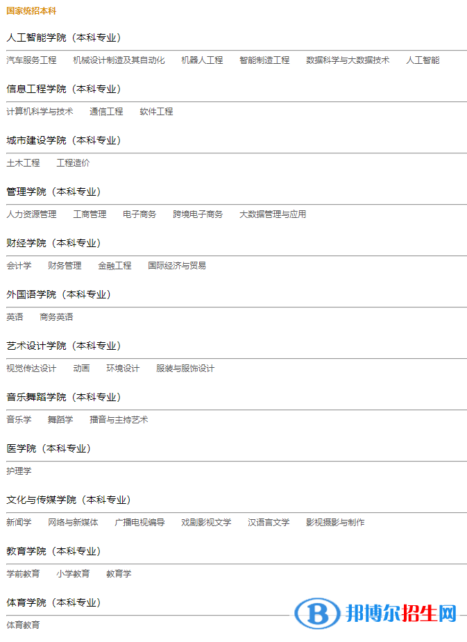 江西科技學(xué)院開設(shè)哪些專業(yè)，江西科技學(xué)院招生專業(yè)名單匯總-2023參考