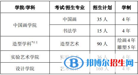 中央美術(shù)學(xué)院有哪些專業(yè)？