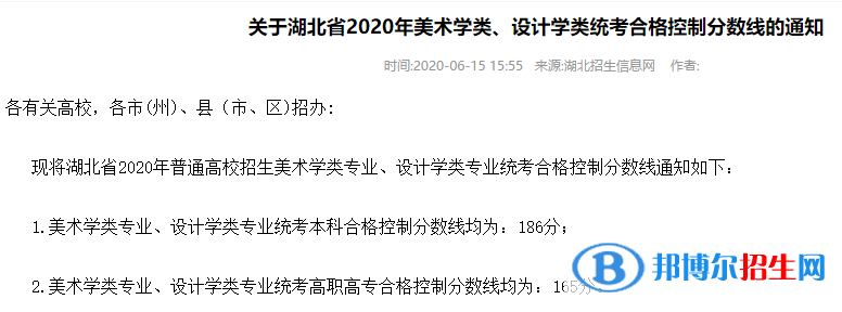 2022漢江師范學(xué)院藝術(shù)類(lèi)錄取分?jǐn)?shù)線（含2020-2021歷年）