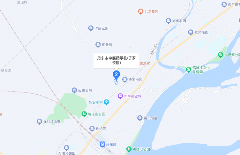 丹東市中醫(yī)藥學(xué)校地址，乘車路線