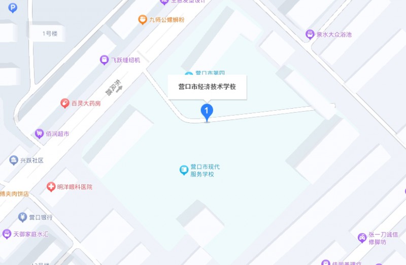 營口市經(jīng)濟技術(shù)學(xué)校地址，乘車路線
