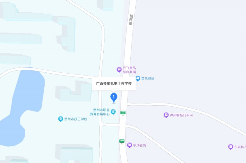 桂東機電工程學校地址，乘車路線