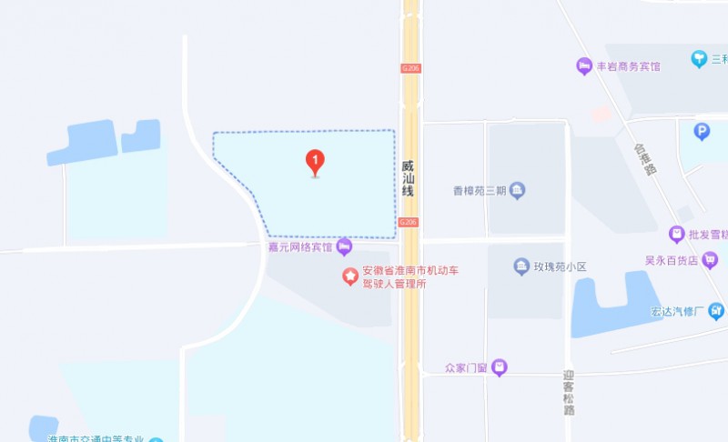 淮南經(jīng)濟(jì)技術(shù)學(xué)校地址，乘車路線