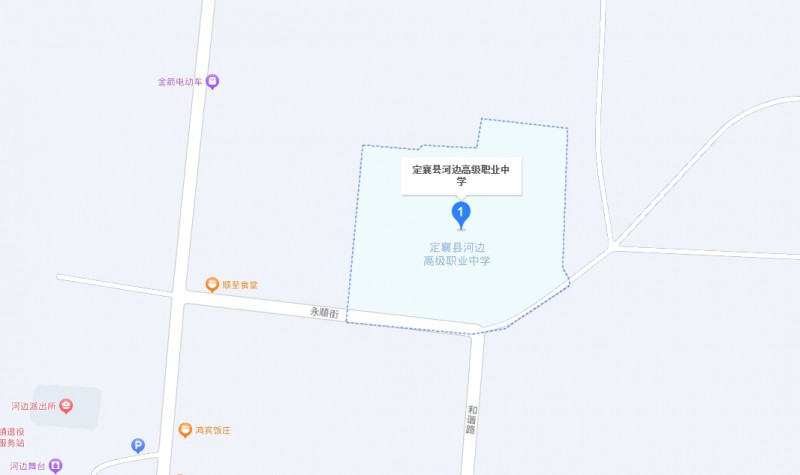 定襄縣河邊職業(yè)中學(xué)地址，乘車路線