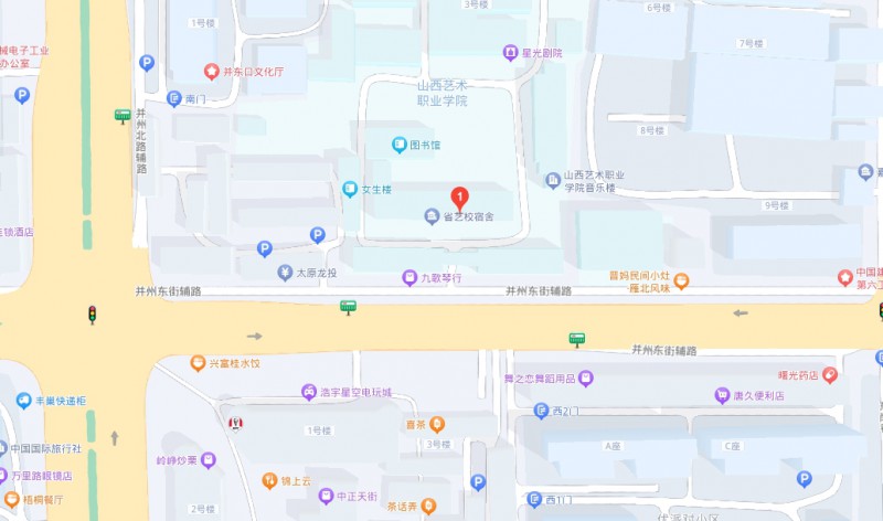 山西藝術(shù)職業(yè)學(xué)院附屬中等藝術(shù)學(xué)校地址，乘車路線