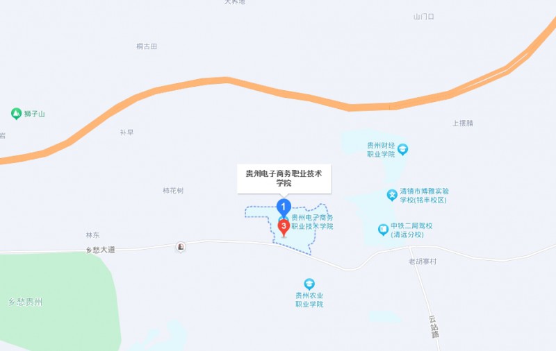 貴州電子商務(wù)職業(yè)技術(shù)學(xué)院中職部地址，乘車路線