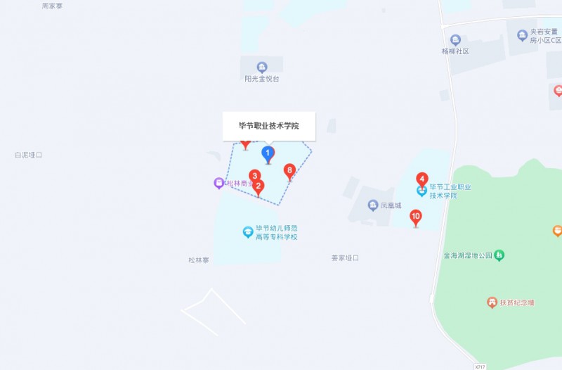 畢節(jié)職業(yè)技術(shù)學(xué)院中職部地址，乘車路線