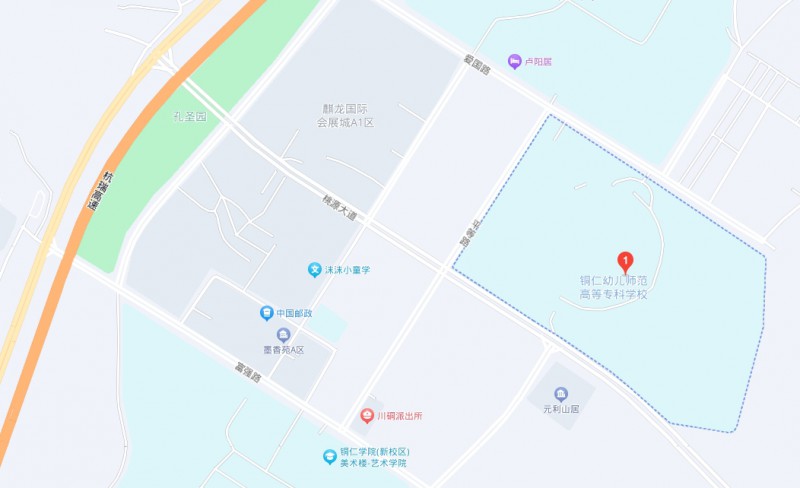 銅仁幼兒師范高等?？茖W(xué)校中職部地址，乘車路線