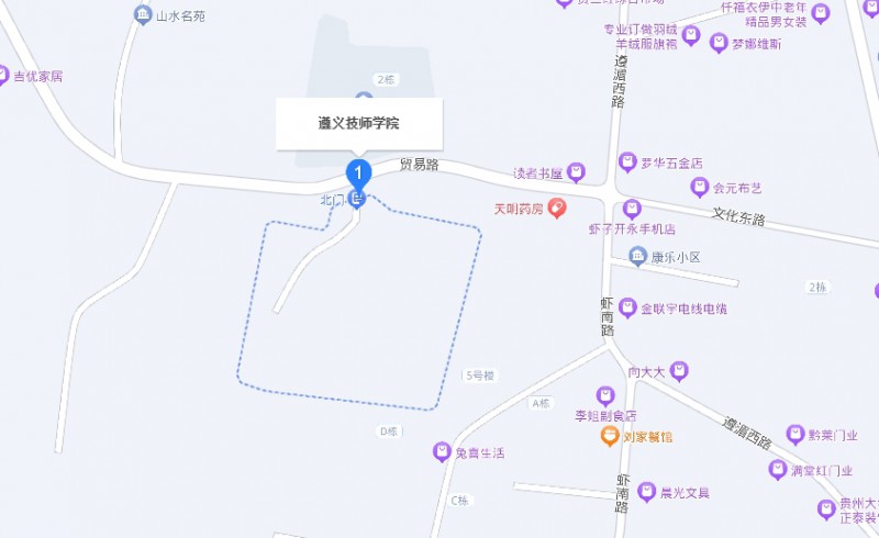 遵義技師學(xué)院地址，乘車路線