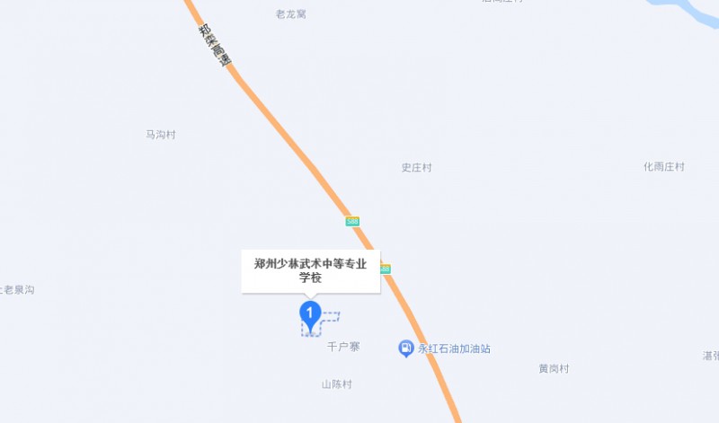 鄭州少林武術(shù)中等專(zhuān)業(yè)學(xué)校地址，乘車(chē)路線