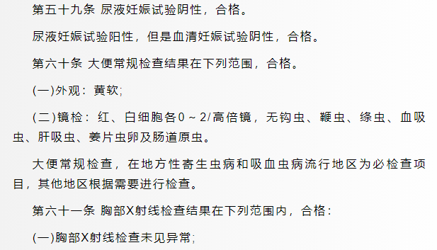 軍校體檢項(xiàng)目一覽表最新,2024年軍校體檢要求
