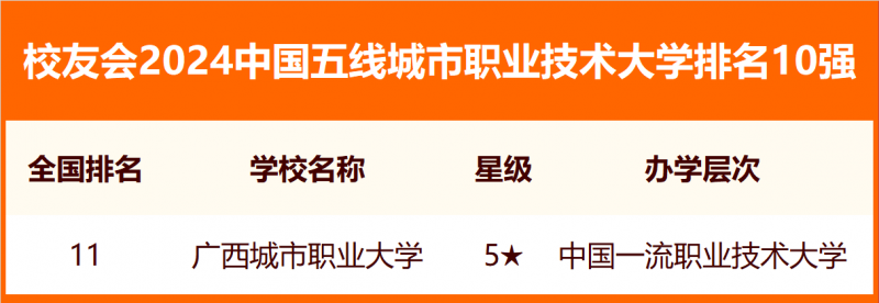 校友會2024中國各線城市大學排名