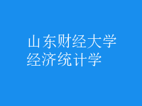 經(jīng)濟(jì)統(tǒng)計(jì)學(xué)