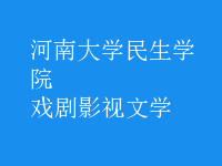戲劇影視文學(xué)