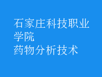 藥物分析技術