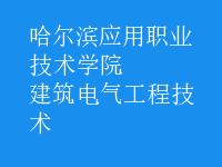 建筑電氣工程技術(shù)
