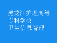 衛(wèi)生信息管理