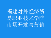 市場(chǎng)開(kāi)發(fā)與營(yíng)銷(xiāo)