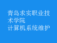 計算機系統(tǒng)維護