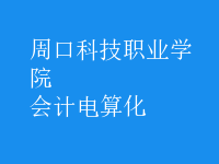 會計電算化