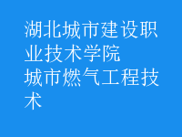 城市燃氣工程技術(shù)
