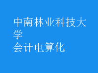 會(huì)計(jì)電算化