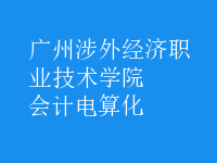 會計電算化