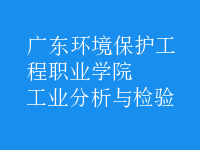 工業(yè)分析與檢驗