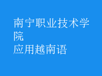 應(yīng)用越南語(yǔ)