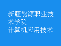 計算機應用技術