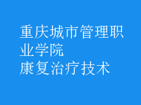 康復治療技術(shù)