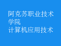 計算機應用技術