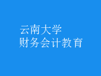 財務(wù)會計教育