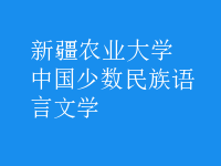 中國(guó)少數(shù)民族語(yǔ)言文學(xué)
