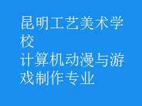 計(jì)算機(jī)動(dòng)漫與游戲制作專(zhuān)業(yè)