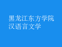漢語(yǔ)言文學(xué)
